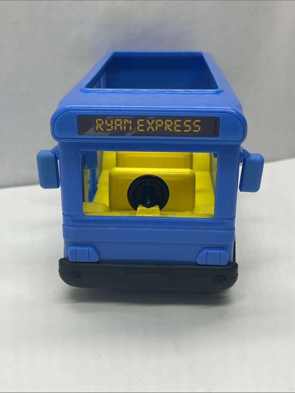 Blue Ryan Express Kids Toy Bus - Durable Plastic Play Vehicle